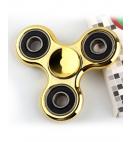Simple ABS Plating Glossy Tri Fidget Hand Spinner Focus Finger Gyro EDC Toy