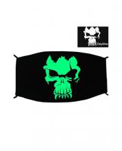 Special Green Luminous Printing Halloween Rave Mask For Ravers No.8