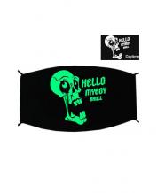 Special Green Luminous Printing Halloween Rave Mask For Ravers No.3