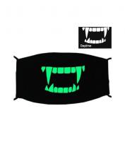 Special Green Luminous Printing Halloween Rave Mask For Ravers No.2