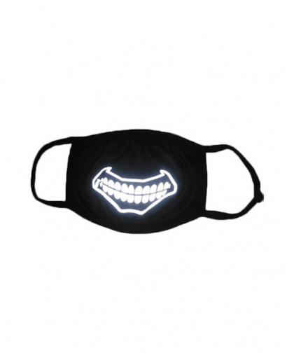 Special 3M Reflective Material Halloween Rave Mask For Ravers No.11