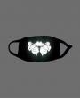Special 3M Reflective Material Halloween Rave Mask For Ravers No.10