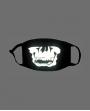 Special 3M Reflective Material Halloween Rave Mask For Ravers No.1