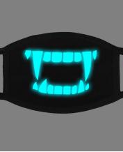 Special Blue Luminous Printing Halloween Rave Mask For Ravers No.1