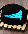 Special Blue Luminous Printing Halloween Rave Mask For Ravers No.2