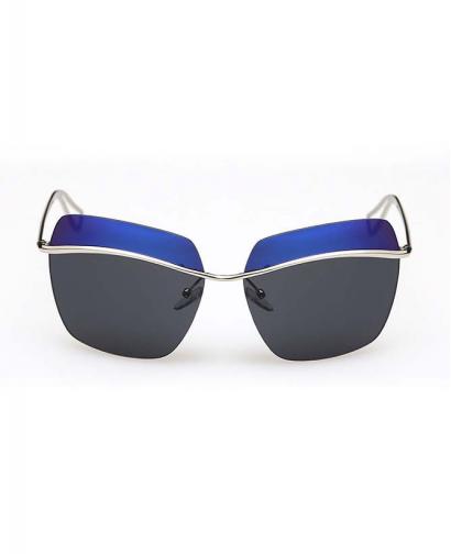 Fashion Colored Eyebrow Sunglasses 100% UV Protection