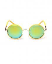 Fashion Colorful Circular Sunglasses
