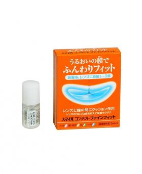 Japan LION Smile Contact Fine Fit Contact Lens Fitting Solution 5ml x 2
