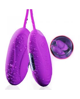 Sex Toy for Women Wireless Dual 2 Vibrating Bullet Eggs Vibrator Gift Set