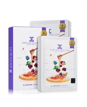 Jayjun Cosmetic Honey Dew Purple Mask 5 Masks 25 ml Each