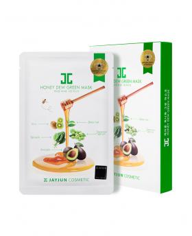 JAYJUN Honey Dew Green Mask - 1 Box of 5 Sheets