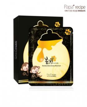 韩国 PAPA RECIPE 春雨黑卢卡蜂蜜面膜 10片装/1盒