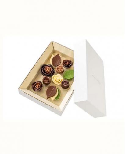 Japan Sweet Message De Rose Chocolate - コラージュデコ CL425（13 Pieces）