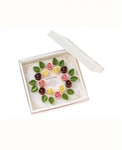 Japan Sweet Message De Rose Chocolate - クロンヌ CR018 (36 Pieces）