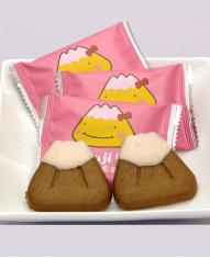 富士山雪山俱乐部巧克力曲奇饼 12枚装