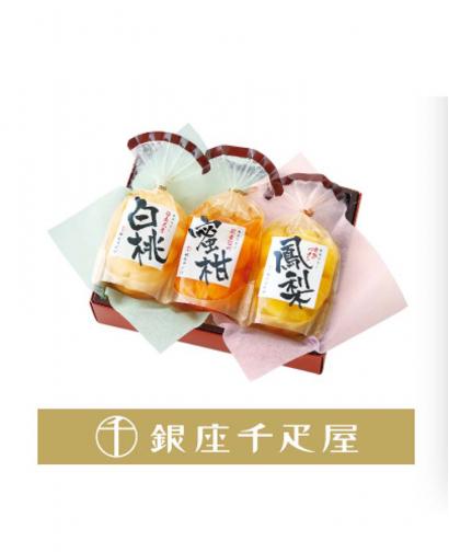 日本 Ginza 千疋屋 果肉布丁 3种口味 - 3个装