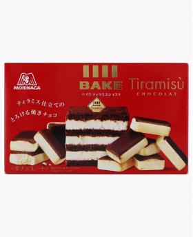Japan Morinaga Bake Tiramisu Rich Chocolate Cream Cookies 10 Pieces