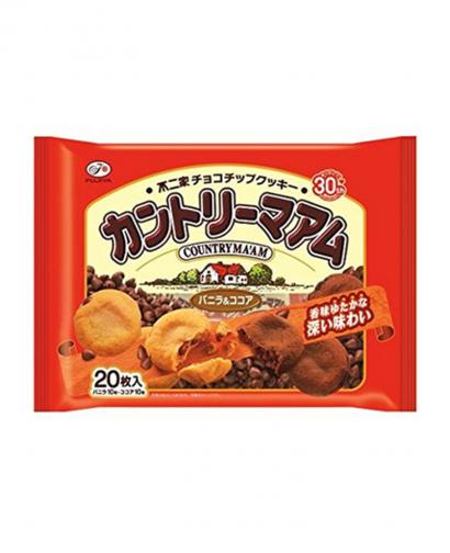 Japan FUJIYA COUNTRY MA'AM Chocolate Chip Cookies 20 Pieces