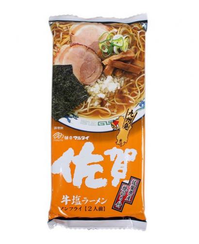 日本 Marutai 佐贺牛骨汤烤海苔即食拉面条 186克