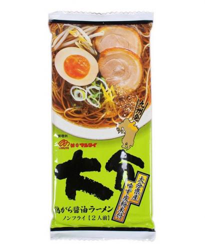 日本 Marutai 大分县酱油鸡汤即食拉面 214克