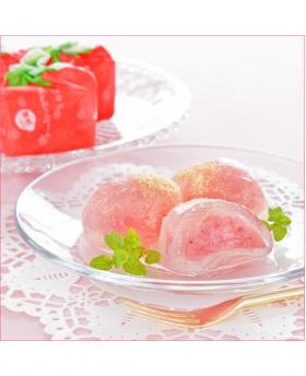 日本 博多风美庵水晶草莓酱夹心大福
