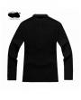 Asian Men's Clothing Stretch Knit Casual Slim Blazer 2 buttons