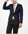 Fashion British Style Men's Corduroy Collar Casual Slim Blazer