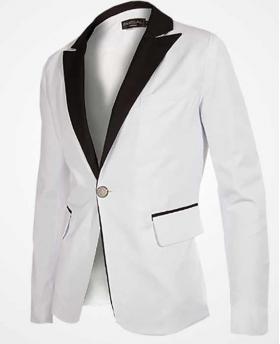 Men's Business Slim Tuxedo Dress Blazer (Only Blazer)