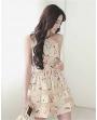 Women's Slim Floral Lace Chiffon Dress, Princess Dress