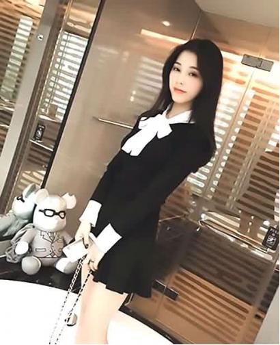 Fashion Big Bow College Style Long Sleeve Clothing Sets(Include High Waist Slim Skirt)