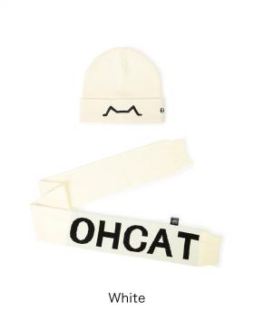 Ohcat Fashion Sleeve Style Scarf - White