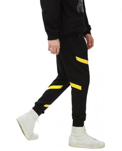 Ohcat Yellow and White Stripe Sweatpants